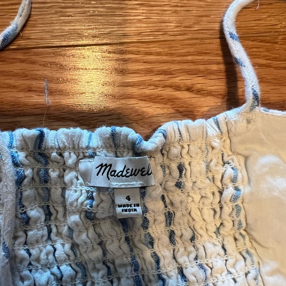 Madewell 100% Linen Maxi Dress Size 4 - Picture 6 of 6